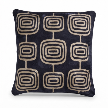 Midnight Mirage - Indoor Cushion (50 x 50) — studio view