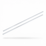 Intense Elegance Extension Poles 1200mm - White — studio view