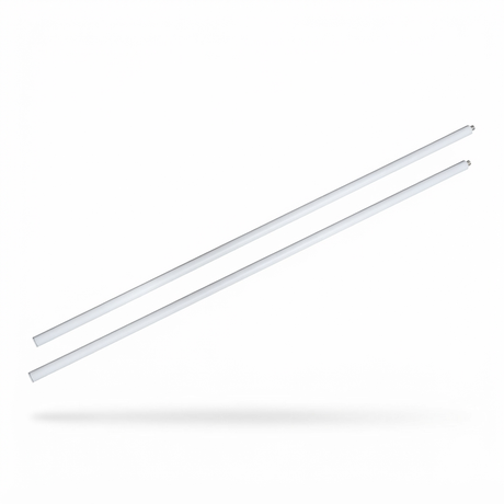Intense Elegance Extension Poles 1200mm - White — studio view