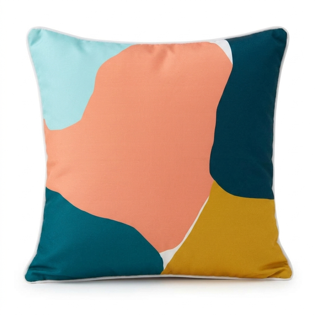 Tuscan Skies Outdoor Cushion 45x45cm — studio view