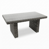Amani Lounge Dining Table - Grey — studio view