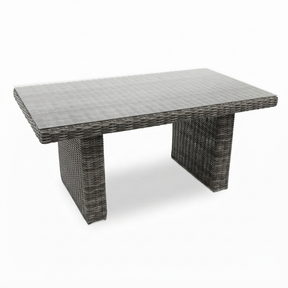 Amani Lounge Dining Table - Grey — studio view
