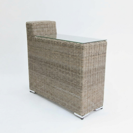 Amani Centre Table - Driftwood — studio view