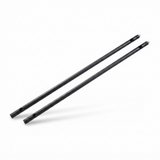 2pc Extension Mount Poles 1200mm - Black — studio view
