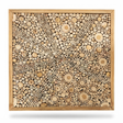Teak Wall Art Square - Uluwatu — studio view