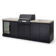 Crossray eXtreme Electric BBQ Outdoor Kitchen TCEK-16 — studio view