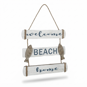 Welcome Beach Wall Art — studio view