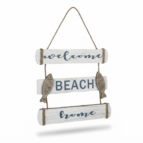 Welcome Beach Wall Art — studio view