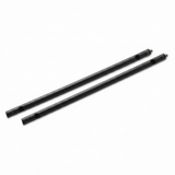2pc Extension Mount Poles 600mm - Black — studio view