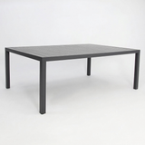 Queensville 11pc Table - Gunmetal — studio view