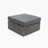 Amani Small Storage Ottoman - Grey Storm — studio view