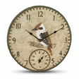 Kookaburra Outdoor Clock — studio view