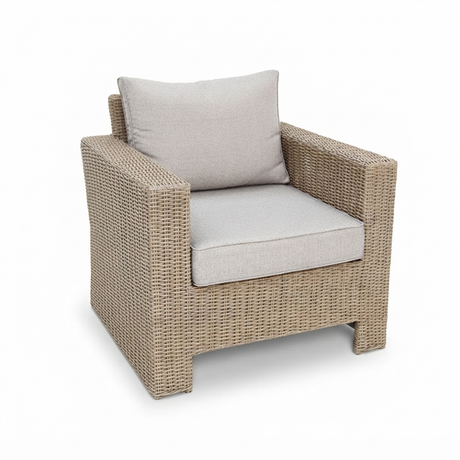 Banksia Armchair - Driftwood Stone — studio view
