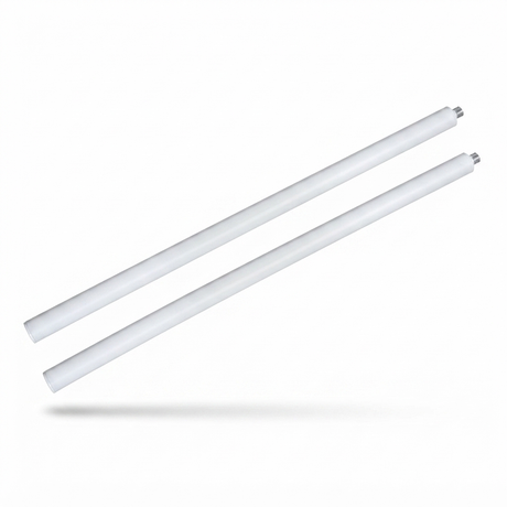 Intense Elegance Extension Poles 600mm - White — studio view