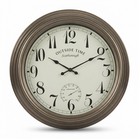 Outdoor Water Resistant Clock - Scarborough 58cm — studio view