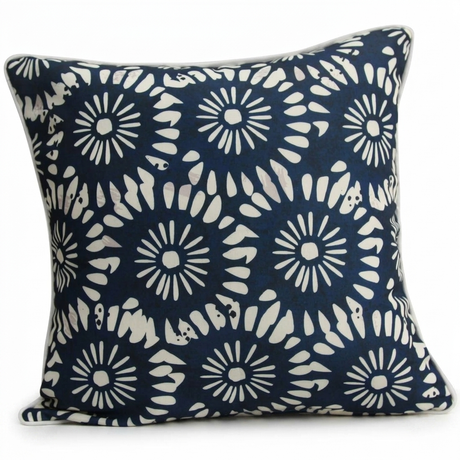 Blue Moon Outdoor Cushion Cover 45x45cm — studio view