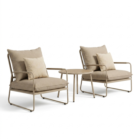 Harper 3pc Lounge Setting — studio view