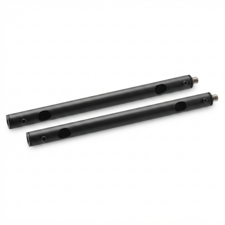 2pc Extension Mount Poles 300mm - Black — studio view