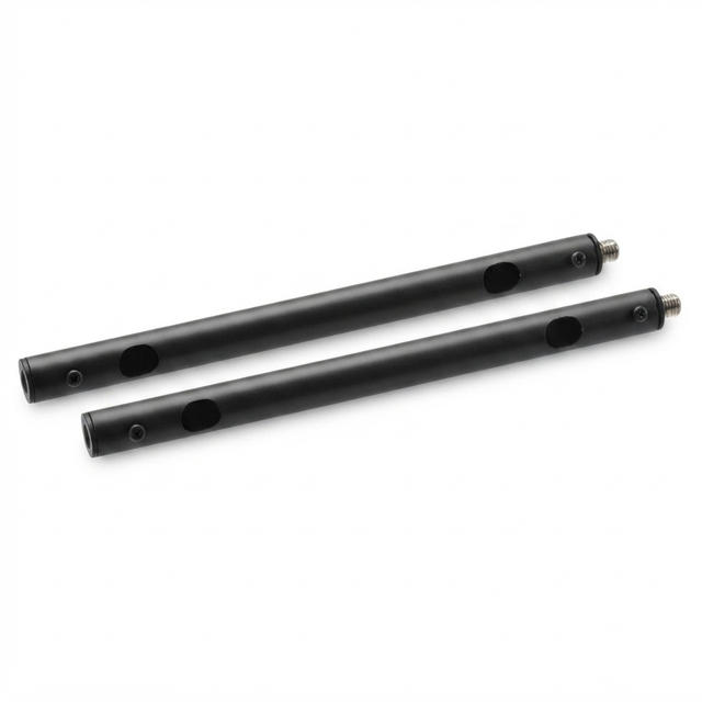 2pc Extension Mount Poles 300mm - Black — studio view
