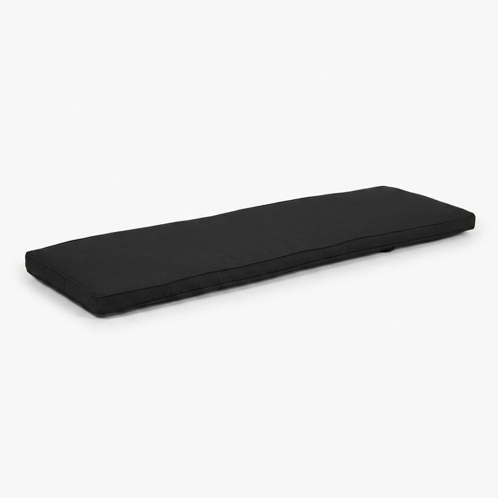 Bench Seat Cushion 155cm - Charcoal — studio view