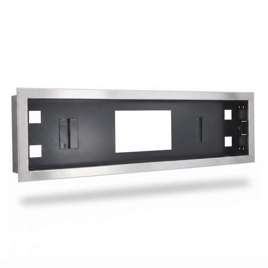 Flush Mount Enclosure for Max 3200W - White — studio view