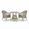 Cronulla Wicker Patio Set — studio view
