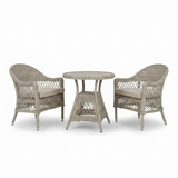 Cronulla Wicker Patio Set — studio view
