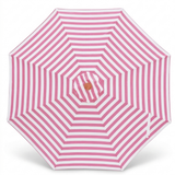 Replacement Canopy for 3m Bamboo Umbrella - Pink and White Stripe — studio view
