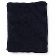 Throw - Oxford Navy (130 x 170cm) — studio view