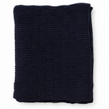 Throw - Oxford Navy (130 x 170cm) — studio view