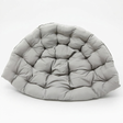 Kakadu Cushion Grey — studio view