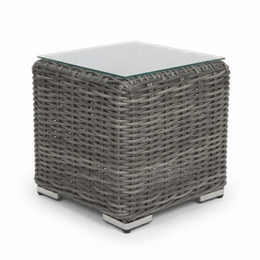 Amani Side Table - Grey — studio view