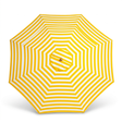 Replacement Canopy for 3m Aluminium Umbrella - Yellow and White Stripe — studio view