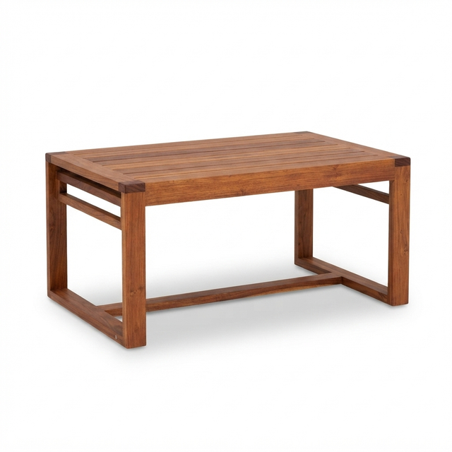 Kwila Coffee Table — studio view