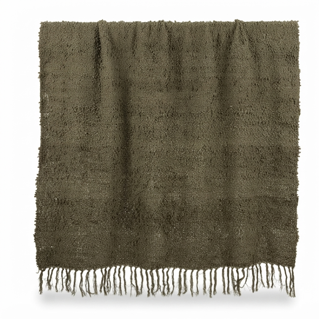 Burbuja Cot Blend Throw — studio view