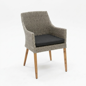 Faro Dining Chair - Kobo Grey — studio view