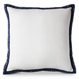Santorini Blanc - Indoor Cushion (50 x 50) — studio view