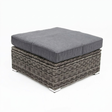 Amani Large Storage Ottoman - Grey Storm — studio view