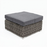 Amani Large Storage Ottoman - Grey Storm — studio view