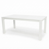 Dallas 180cm Dining Table - White — studio view
