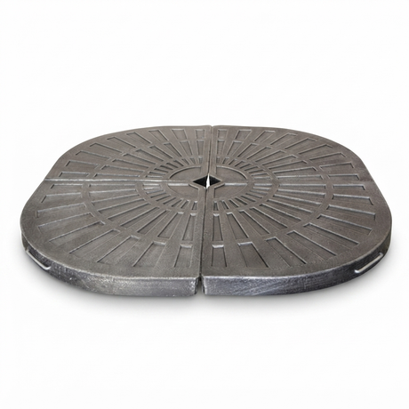 Resinstone Cantilever Umbrella Ballast Weights — studio view