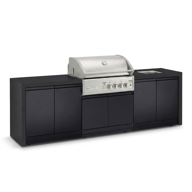 Crossray Gas BBQ Outdoor Kitchen TC4K-18 — studio view