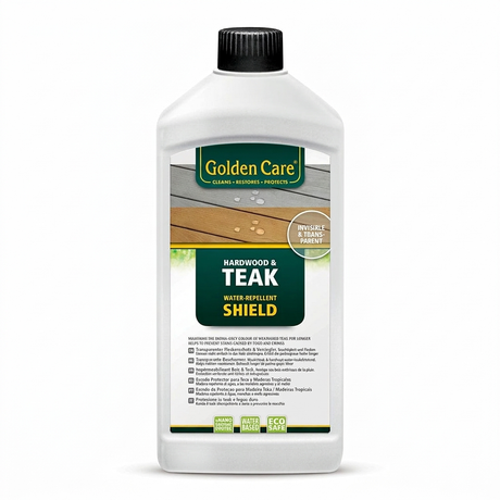 Golden Care Teak Shield 1L — studio view