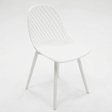 Persia Dining Chair - White — studio view