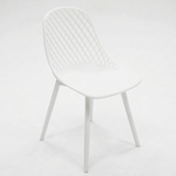 Persia Dining Chair - White — studio view
