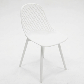 Persia Dining Chair - White — studio view
