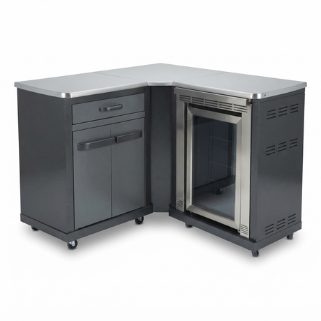 Coleman Revolution Corner Unit - Charcoal Glimmer — studio view