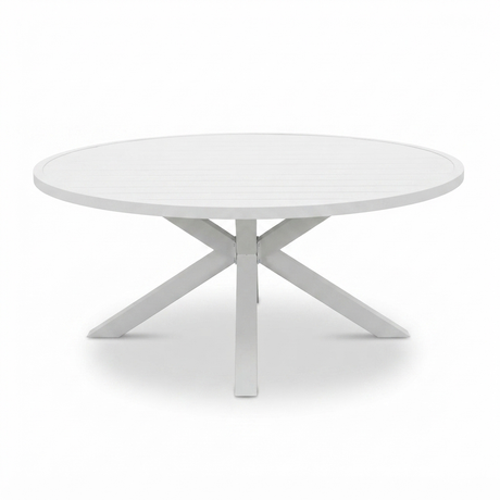 Mudgee 173cm Round Dining Table — studio view