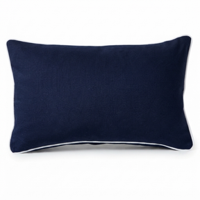 Basic Navy - Indoor Cushion (30 x 50) — studio view