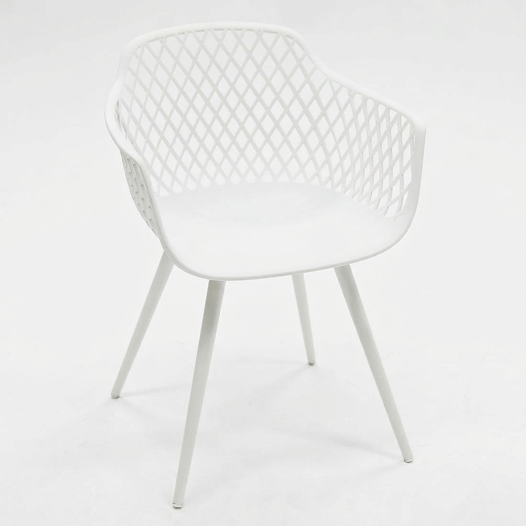 Java Dining Chair - White — studio view